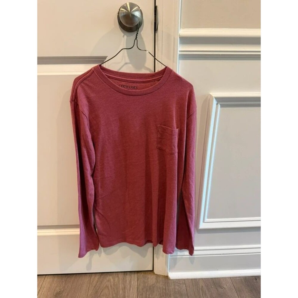 Crewcuts Red Long Sleeve Boys Tee Size 12